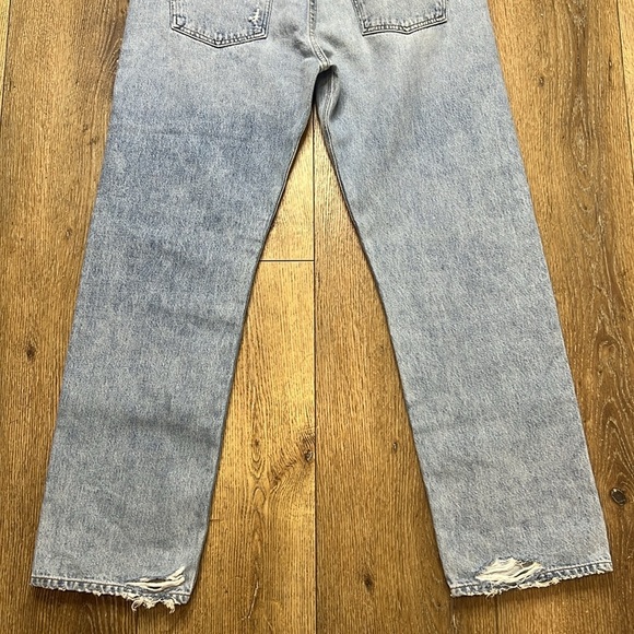 NWT AGOLDE 90’s Pinch Waist High Rise Straight Jeans Size 32 - Picture 8 of 10